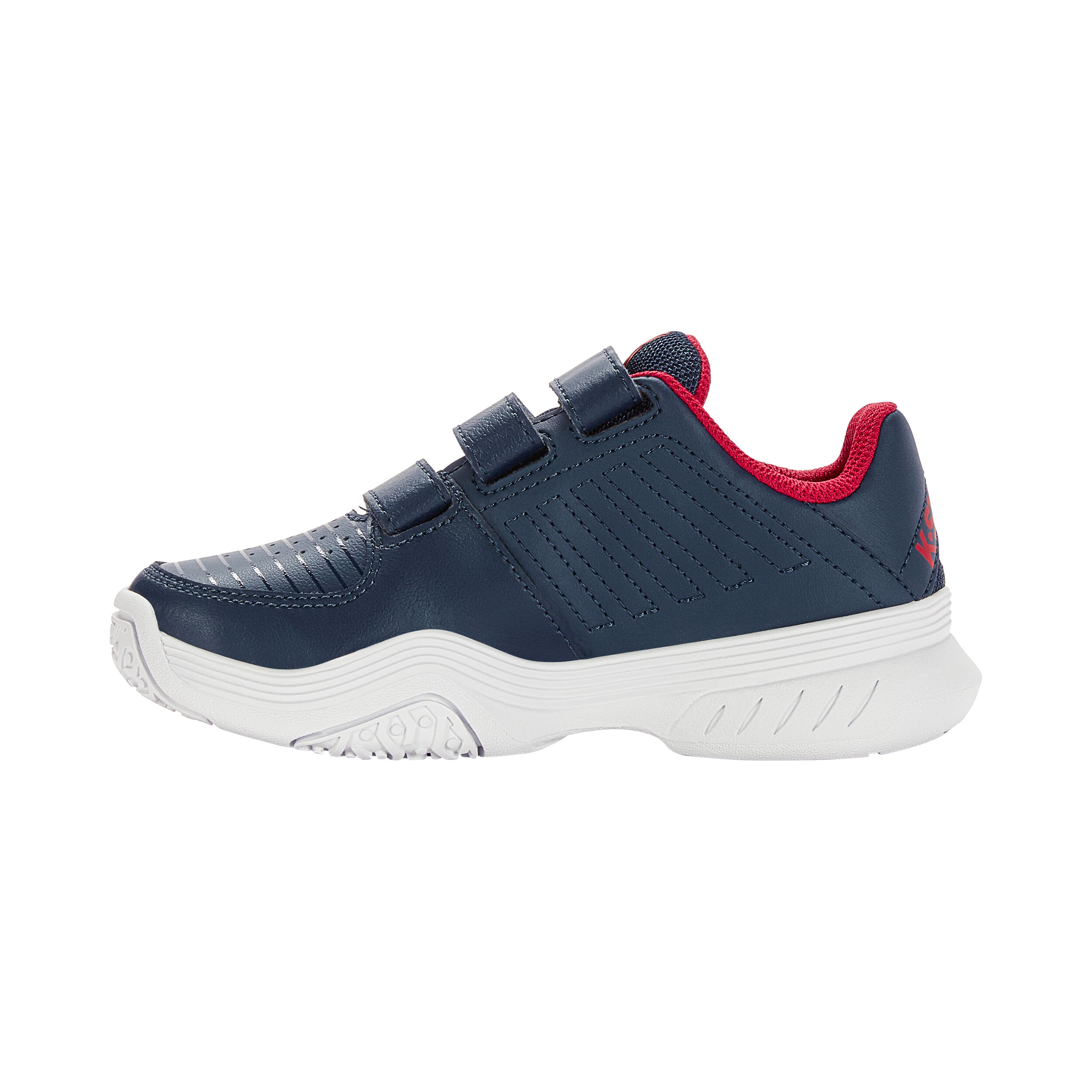 Court Express Strap Omni Allcourtschuh Kinder - Dunkelblau, Weiß