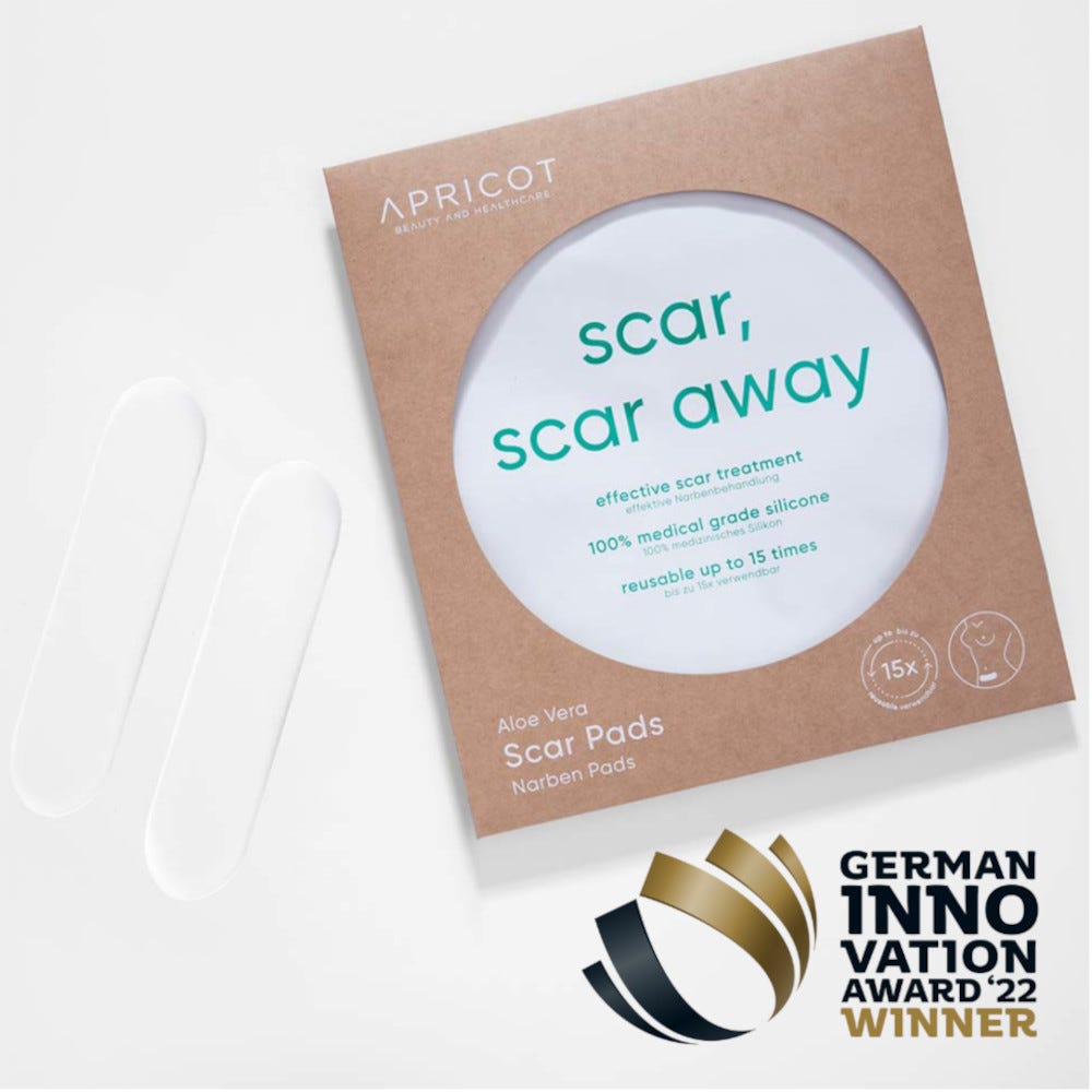 APRICOT Scar Pads 2 Stück
