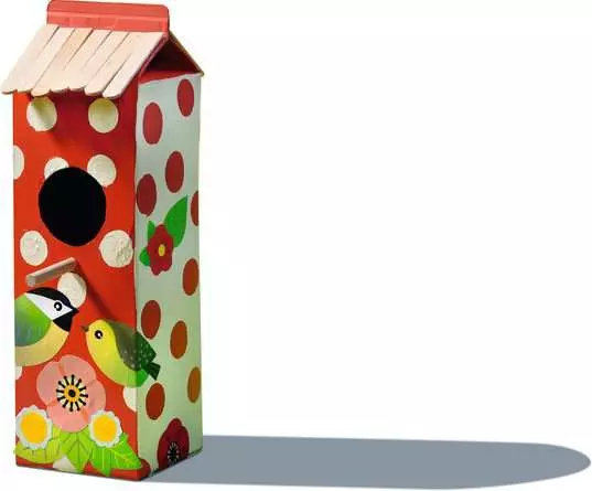 Vögel und Bienen - Bastelset für Kinder ab 6 Jahren