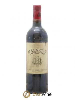 Château Malartic-Lagravière Cru Classé de Graves  2005 - Lot de 1 Bouteille