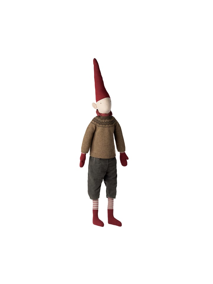 Maileg Wichtel Pixy Mega Junge Brauner Pulli 105 cm günstig kaufen onesize