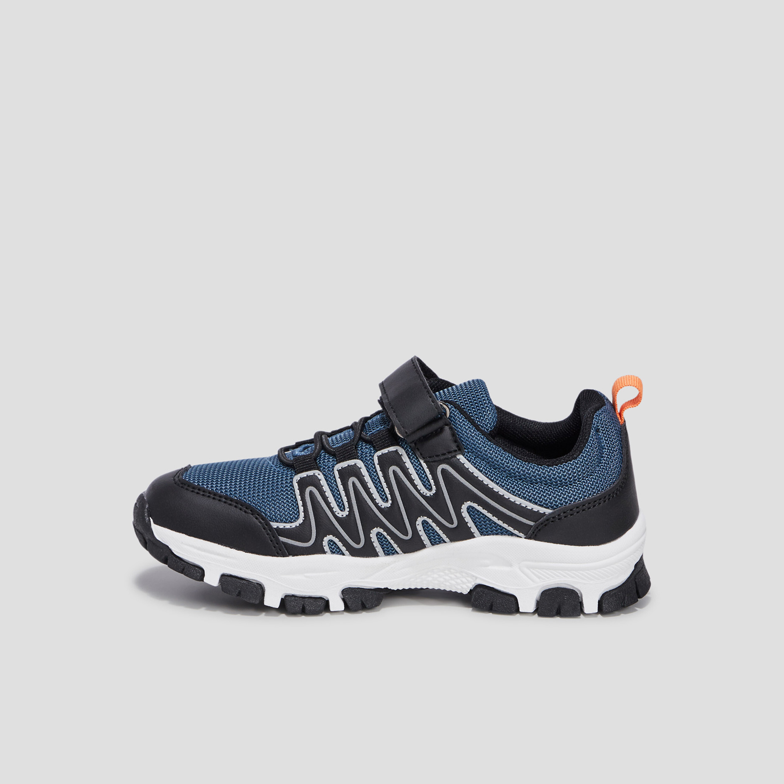 Baskets running Trappeur bleu garçon | La Halle