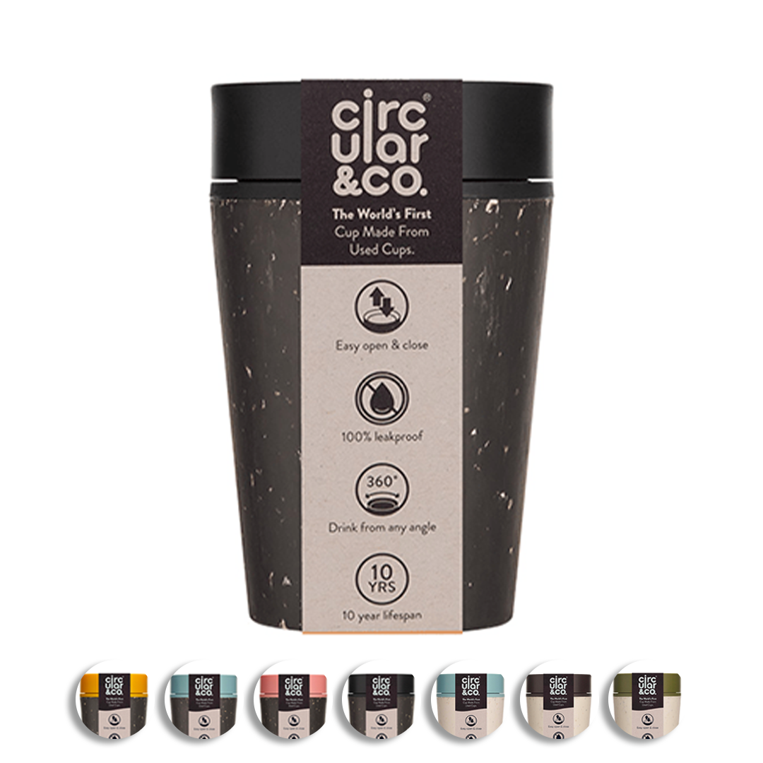 Circular&Co. 227 ml Black To Go Kaffeebecher