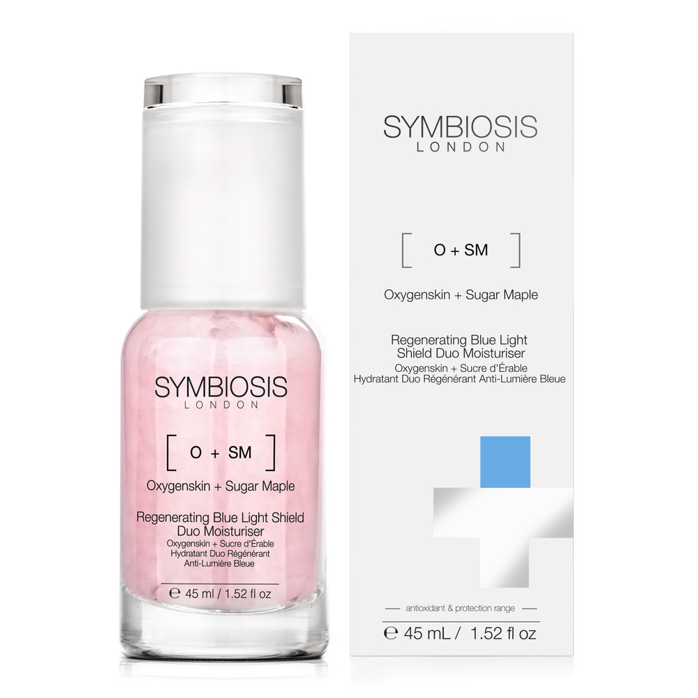 symbiosis [Oxygenskin + Sucre d'Érable] HydratantDuo Régénérant Anti-Lumière Bleue Crèmes de Nuit