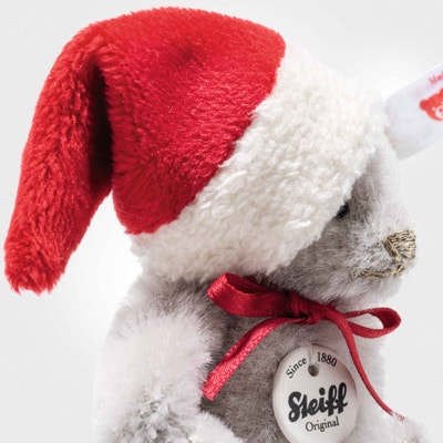 Chris Teddybär, 8 cm, hellgrau