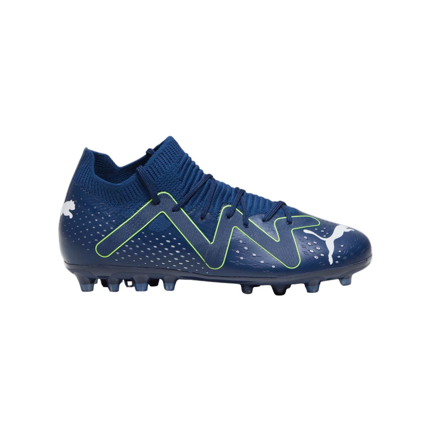 PUMA FUTURE Match MG Jr Kids Blau Weiss F03