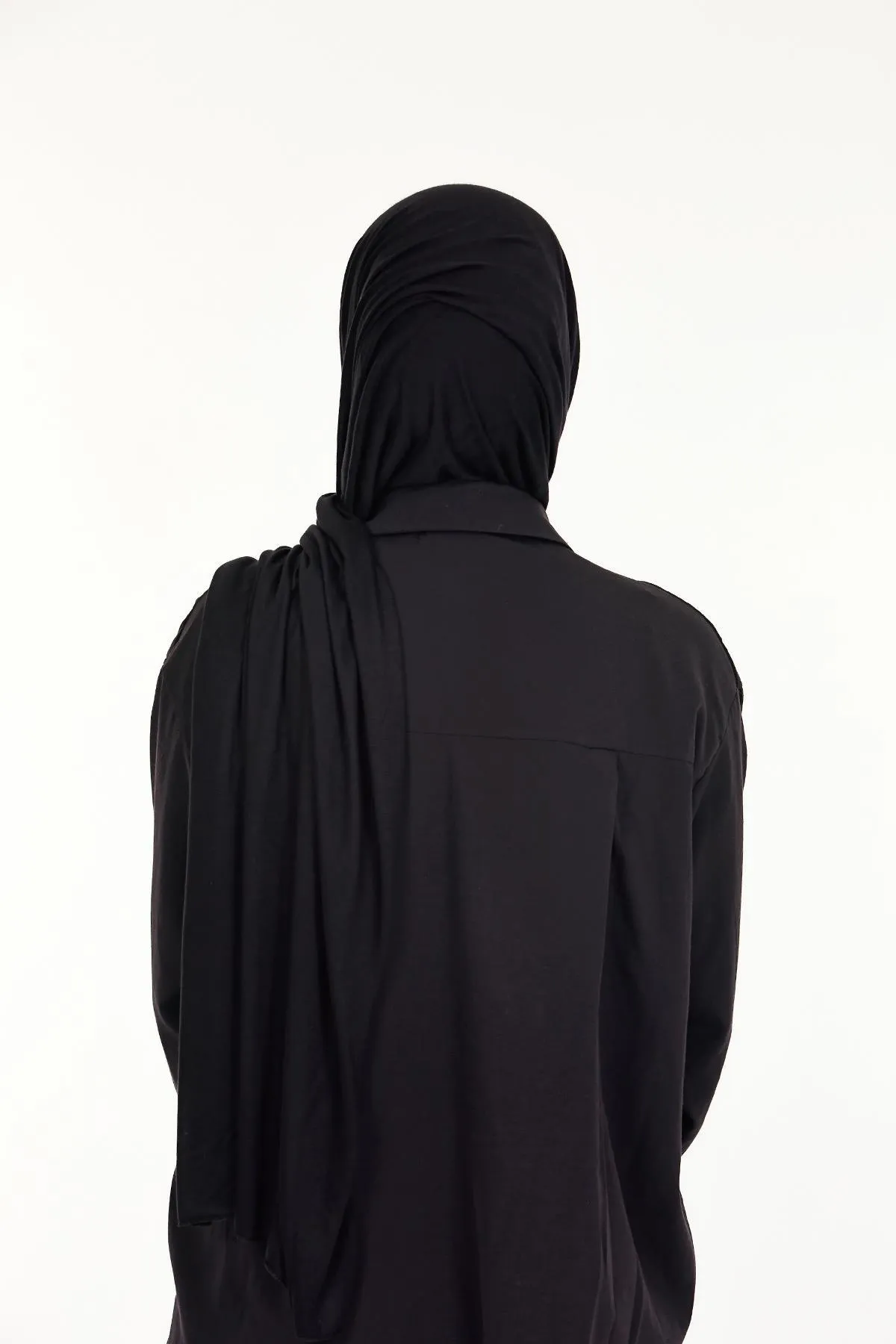 Sensu  Praktischer, aufsteckbarer Hijab-Schal aus gekämmter Baumwolle