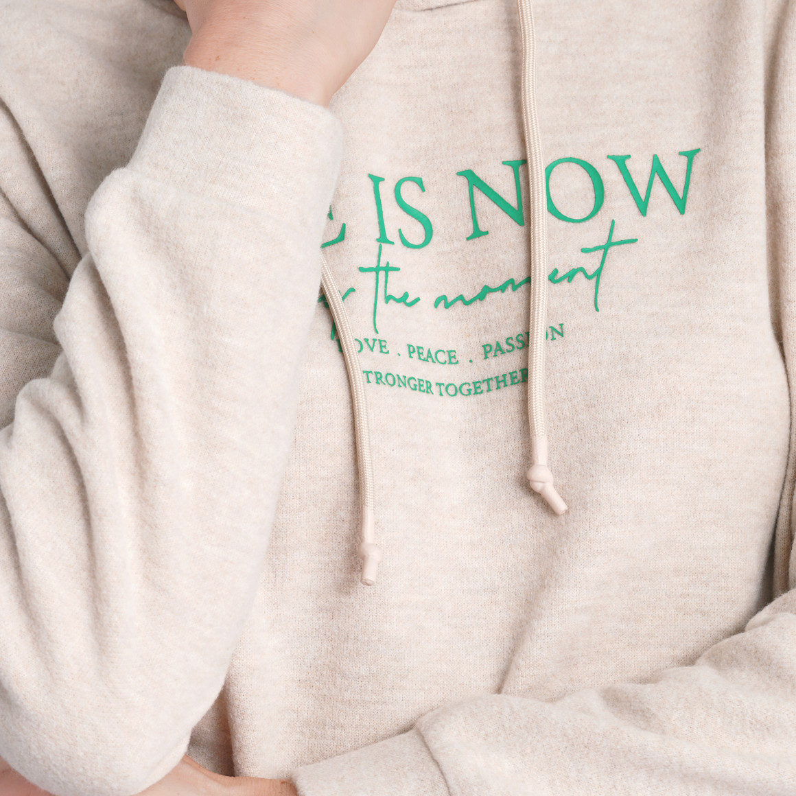 Damen Hoodie aus Fleece