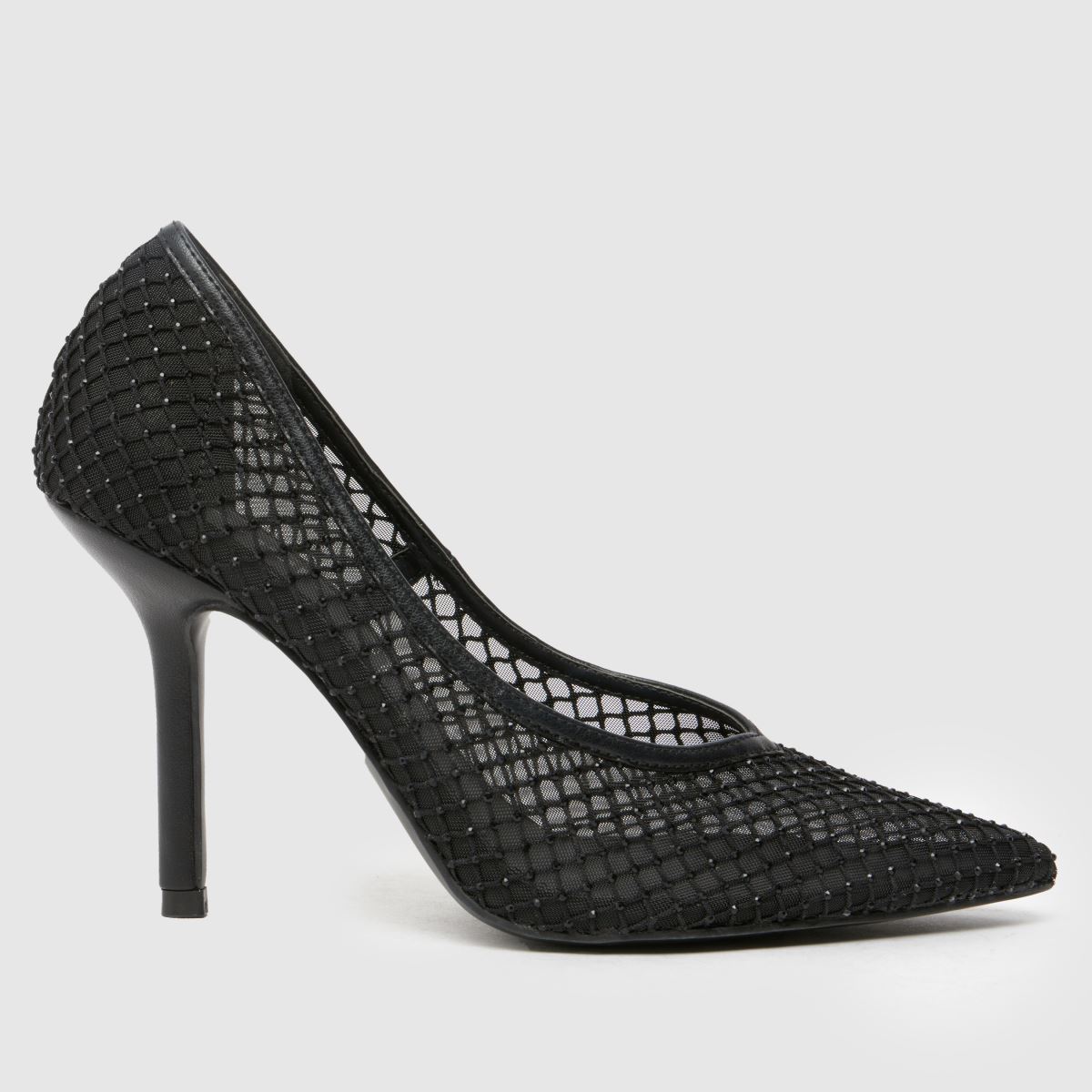 Schuh – Sylvia Point Court – Svarta högklackade skor