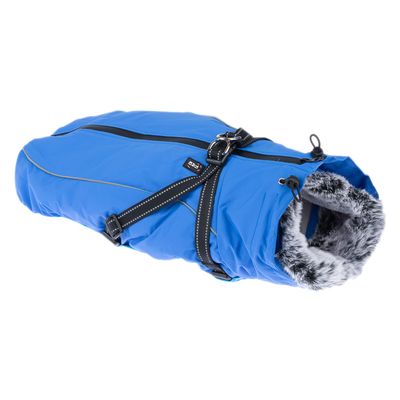 TIAKI Hundemantel mit Geschirr Arkon, blau