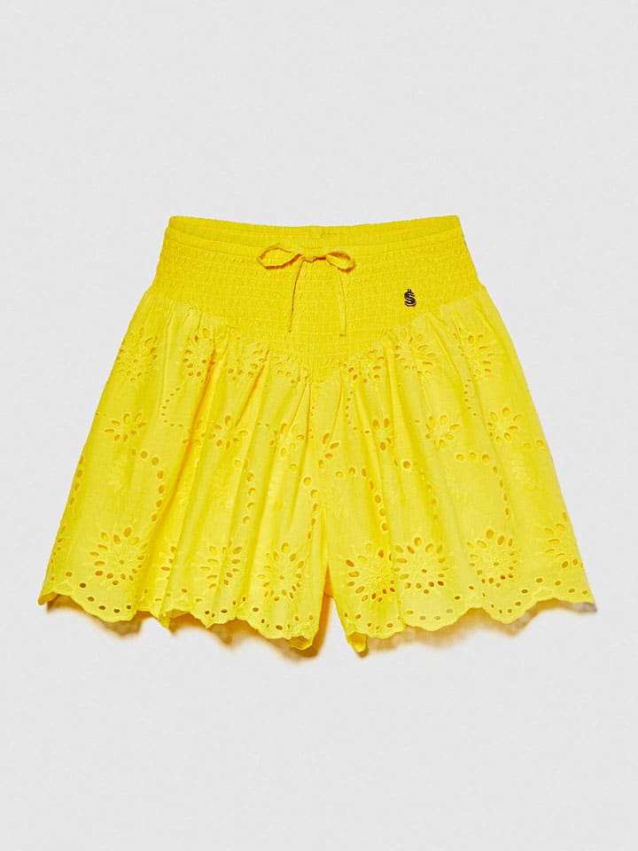 Sisley Shorts in Gelb günstig kaufen