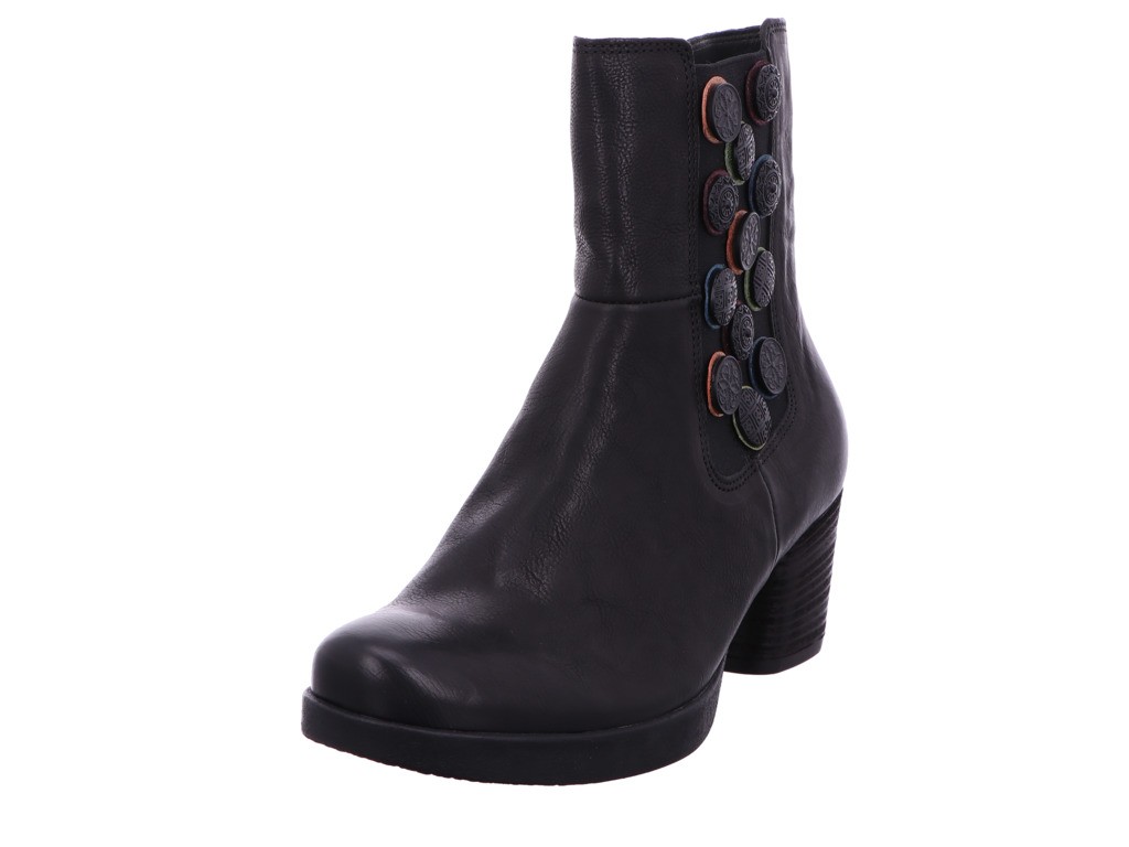 THINK Stiefeletten schwarz