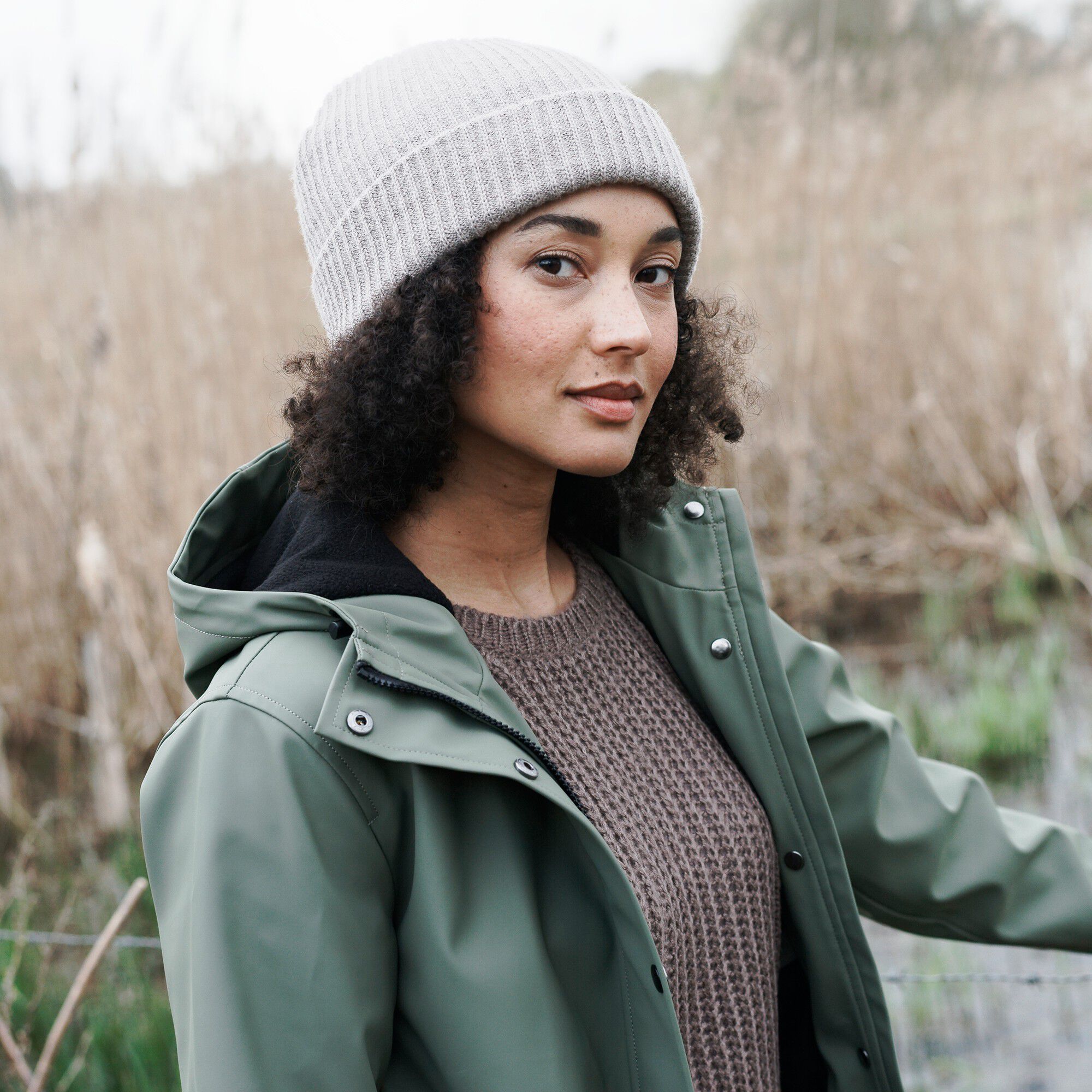 Bonnet mixte en polyester recyclé(**)