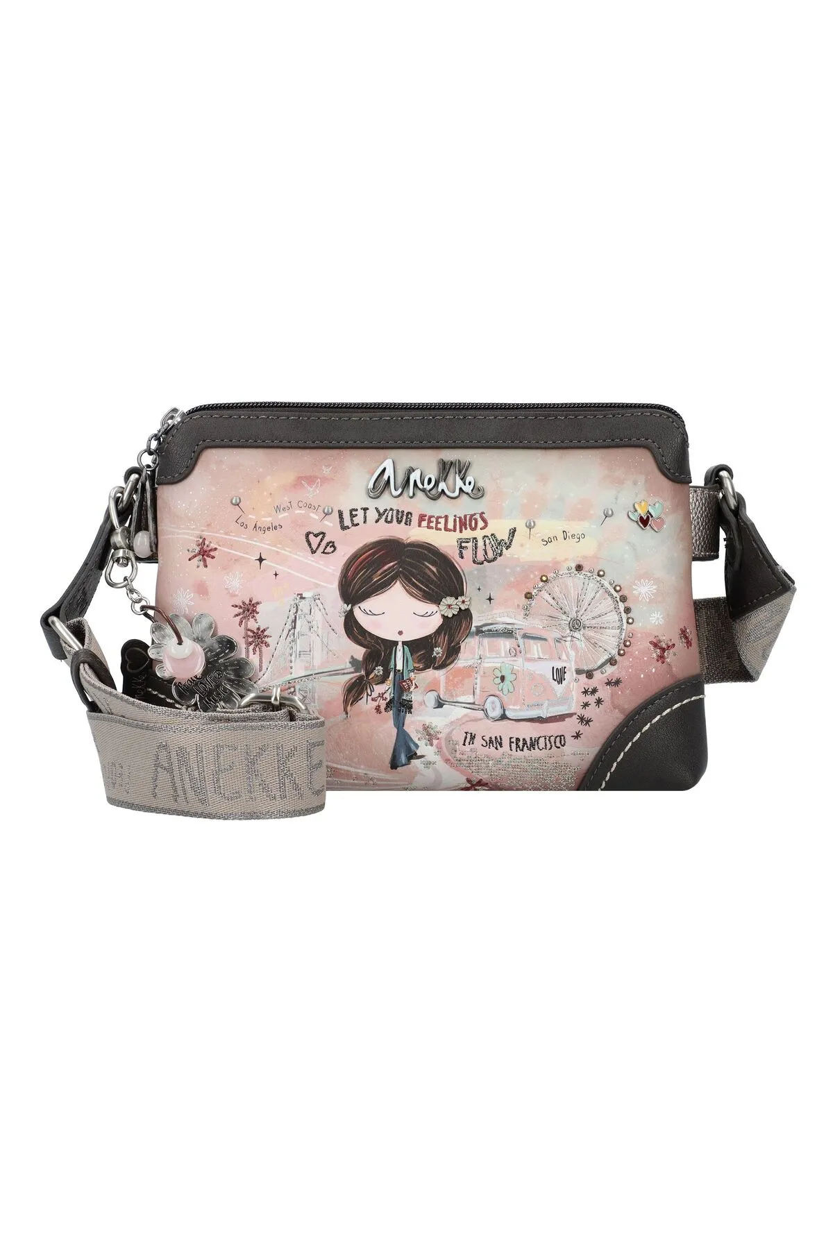 Anekke  Peace & Love Umhängetasche 23 cm
