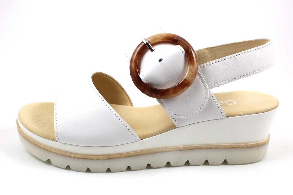 GABOR Klassische Sandalen weiss