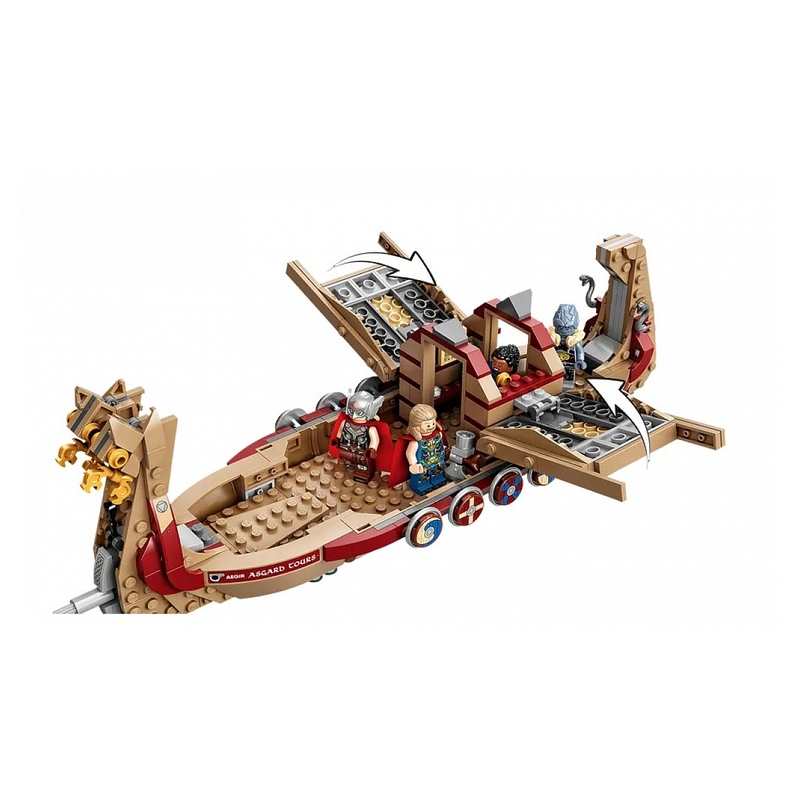76208 Le drakkar de Thor LEGO Marvel