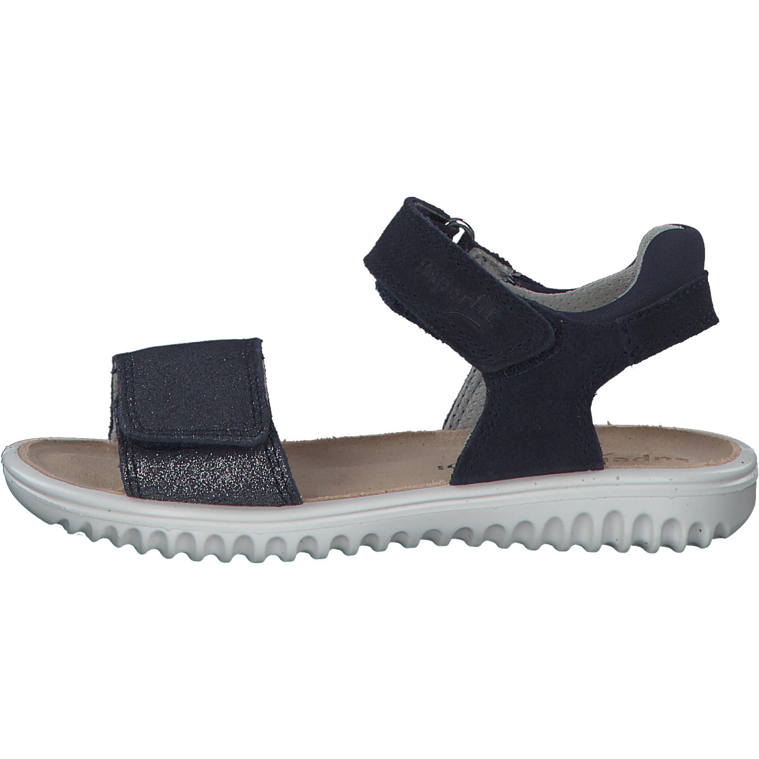 Superfit SPARKLE 09011, Sandaletten, Kinder, Schwarz