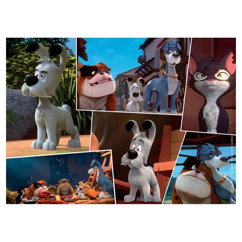 Puzzle Idefix et les irréductibles 60 pièces