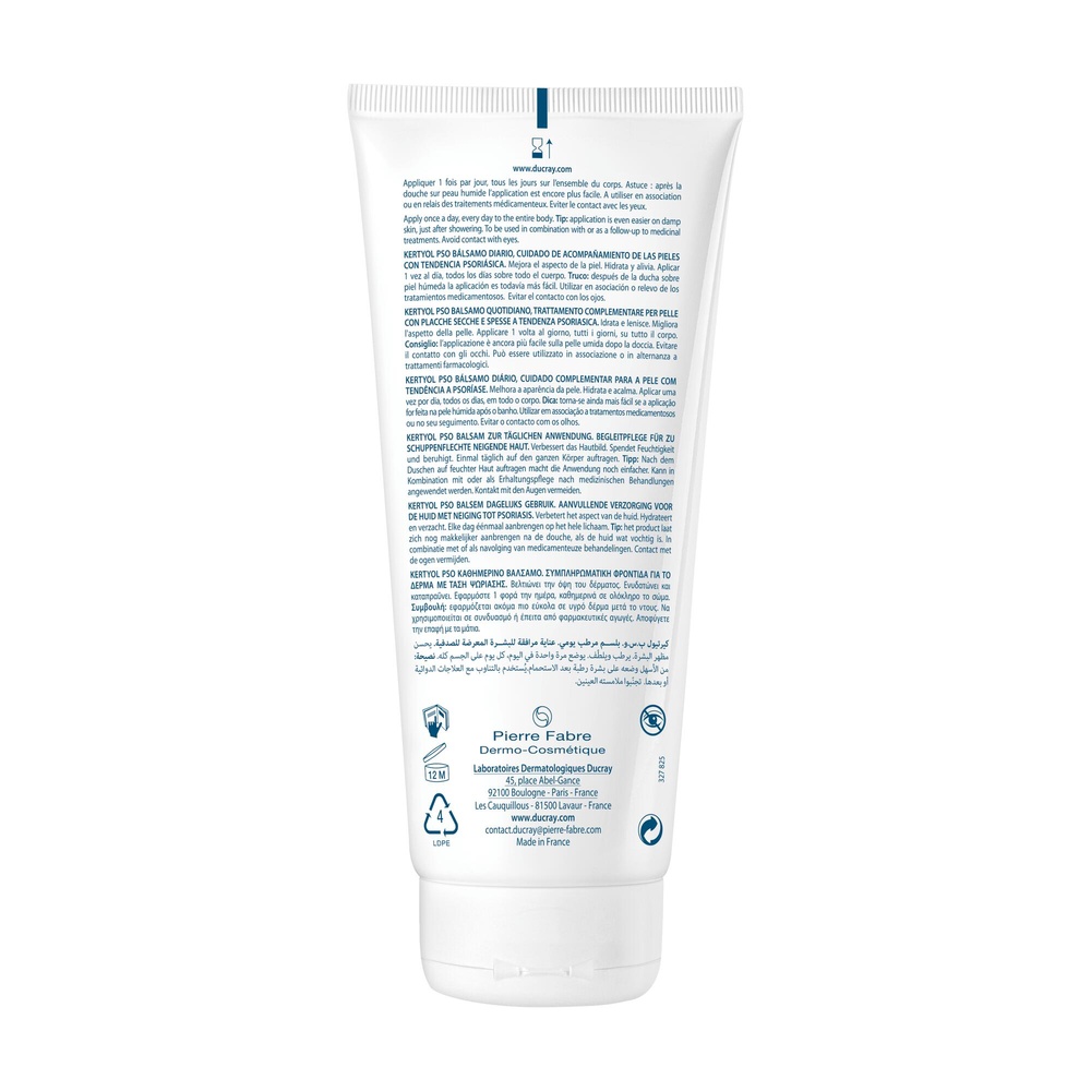 Ducray Kertyol PSO baume quotidien anti-grattag e 200 ml Baume