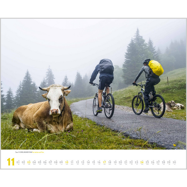 RADURLAUB IN DEUTSCHLAND 2024 - Kalender