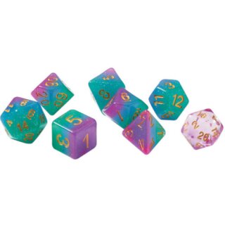 RPG Dice Set Northern Lights (7)