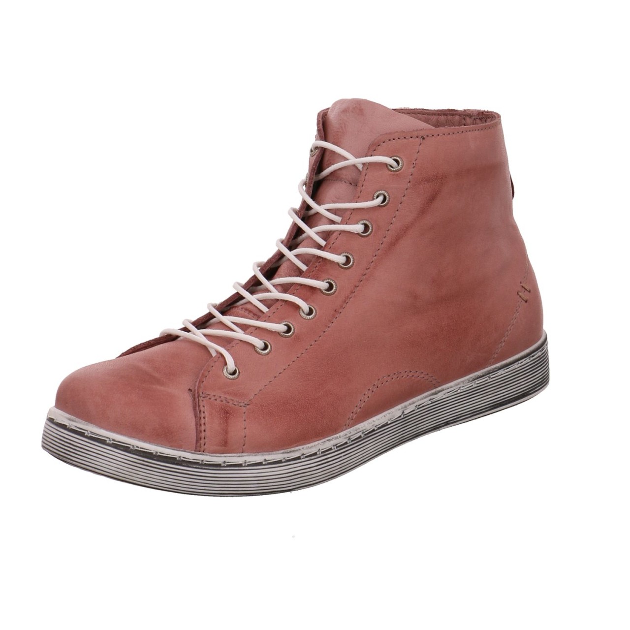 ESGANO Schnür-Stiefeletten rose