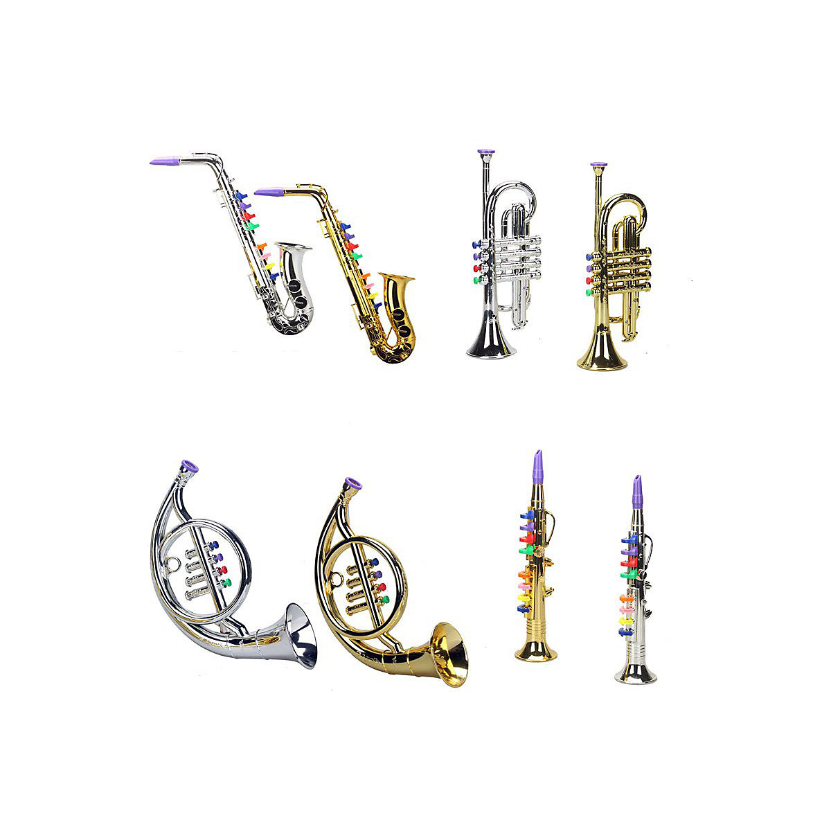 Kindermusikinstrument Spielzeug Partyrequisiten Musikinstrument für Kinder Spielzeug Party Requisiten Rhythmusinstrumente