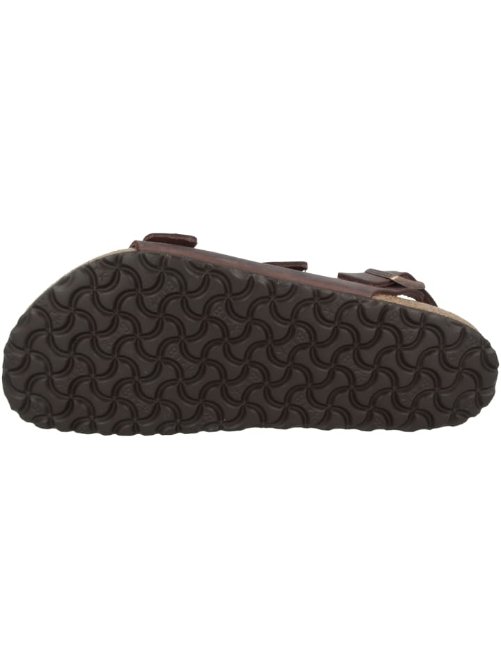 Birkenstock Sandale Milano Geöltes Nubukleder Normal in braun günstig kaufen