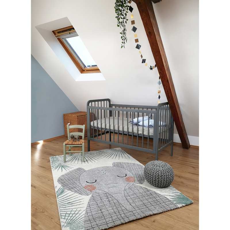 Tapis éléphant 120x170cm JUNKO
