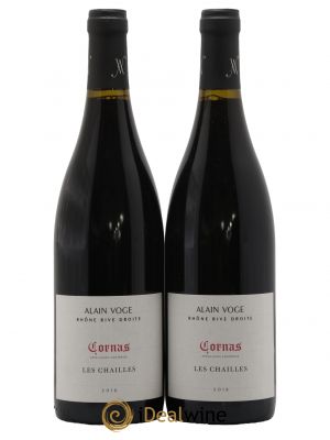 Cornas Les Chailles Alain Voge (Domaine)  2018 - Lot de 2 Bouteilles