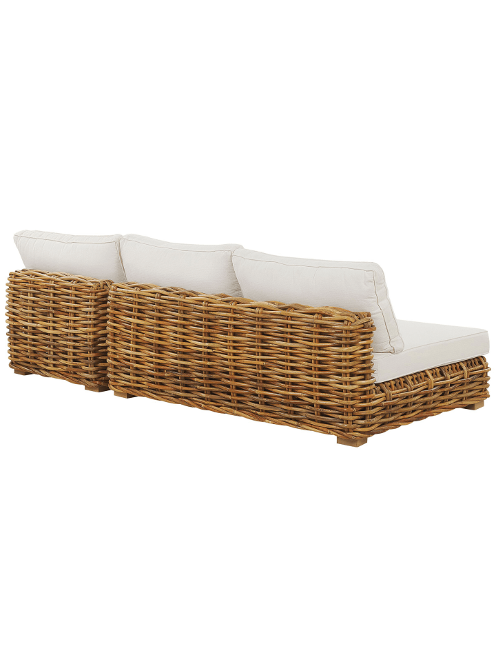 Beliani 4-tlg Lounge Set VARALLO in /Weiß günstig kaufen onesize