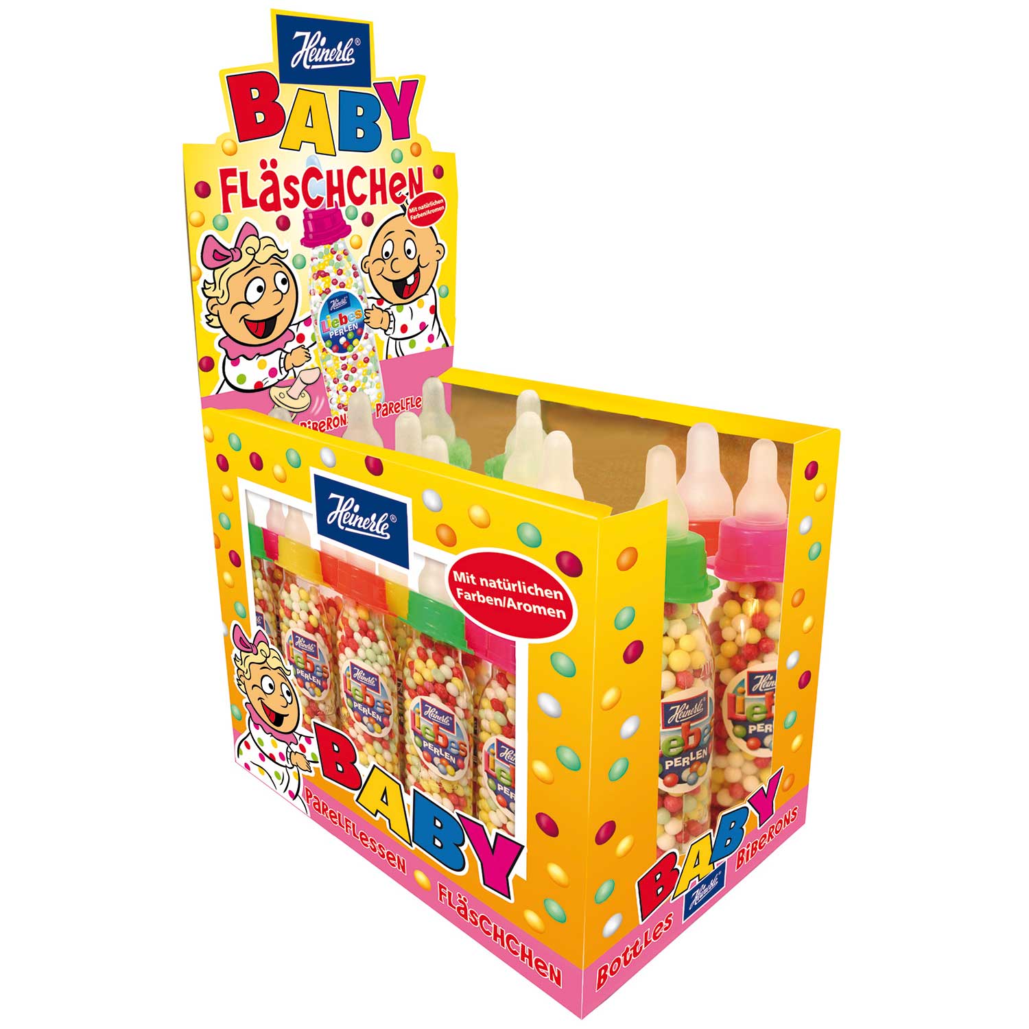 Heinerle Liebesperlen Babyfläschchen 100g