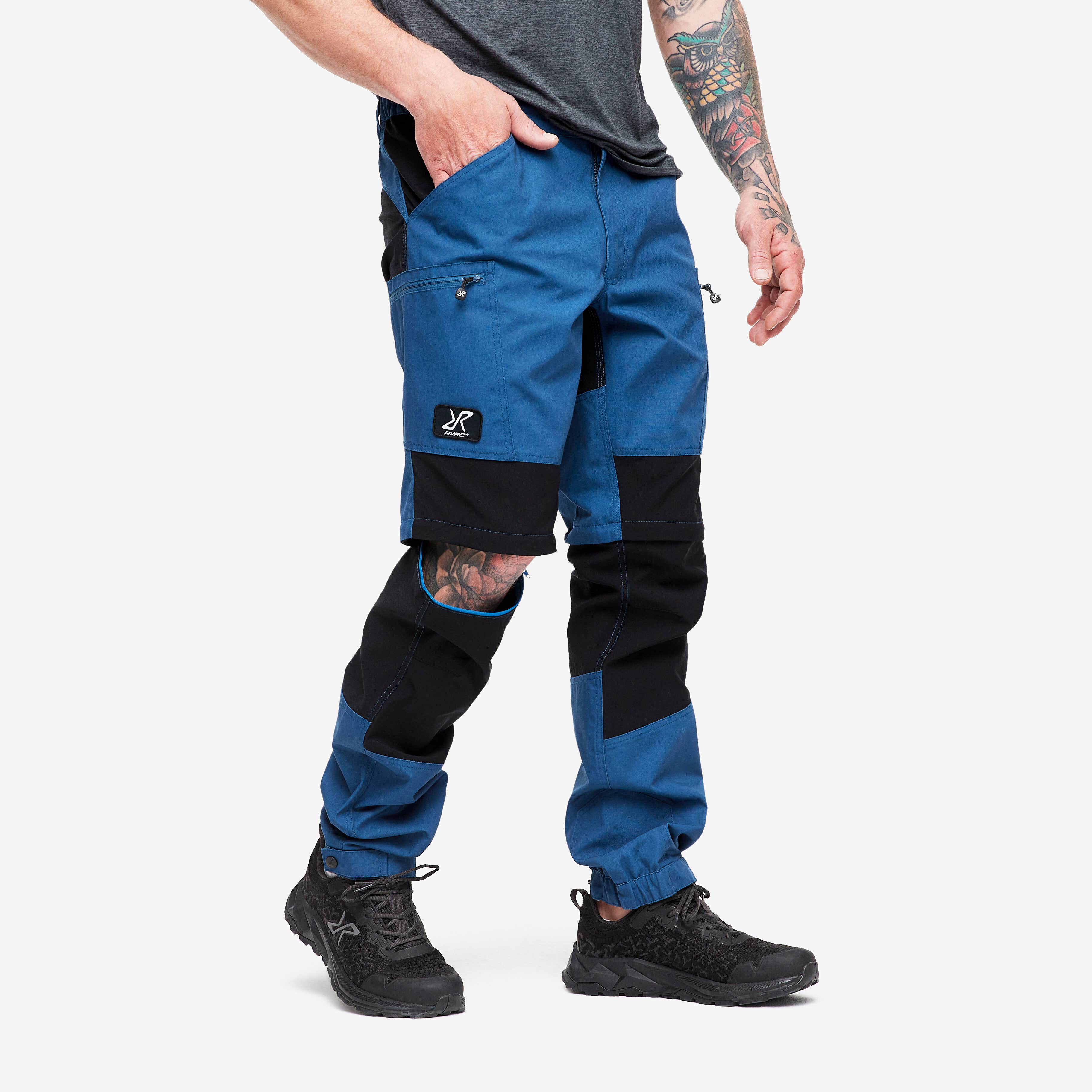 Nordwand Pro Zip-off Pants Homme Dark Blue