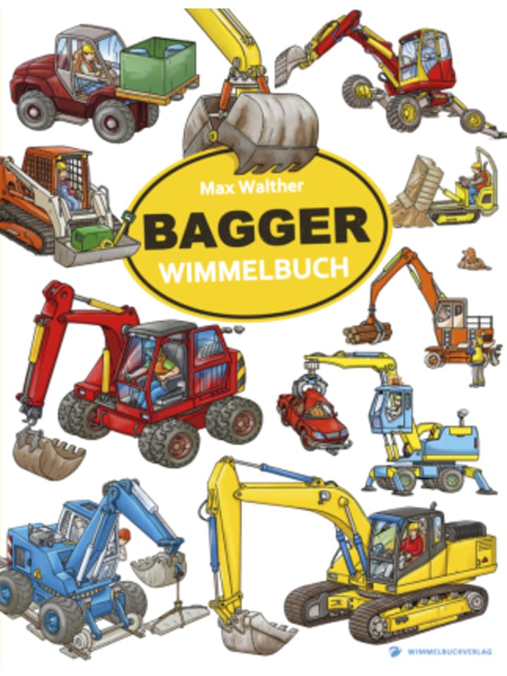 Adrian Verlag Buch - Bagger Wimmelbuch günstig kaufen onesize