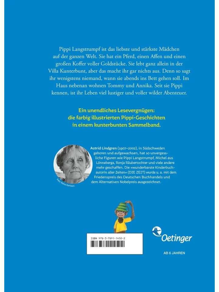 Oetinger Verlag Pippi Langstrumpf. Alle Abenteuer in einem Band | Alle drei farbig... günstig kaufen onesize