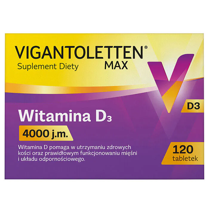 Vigantoletten Max 4000 jm, Tabletki