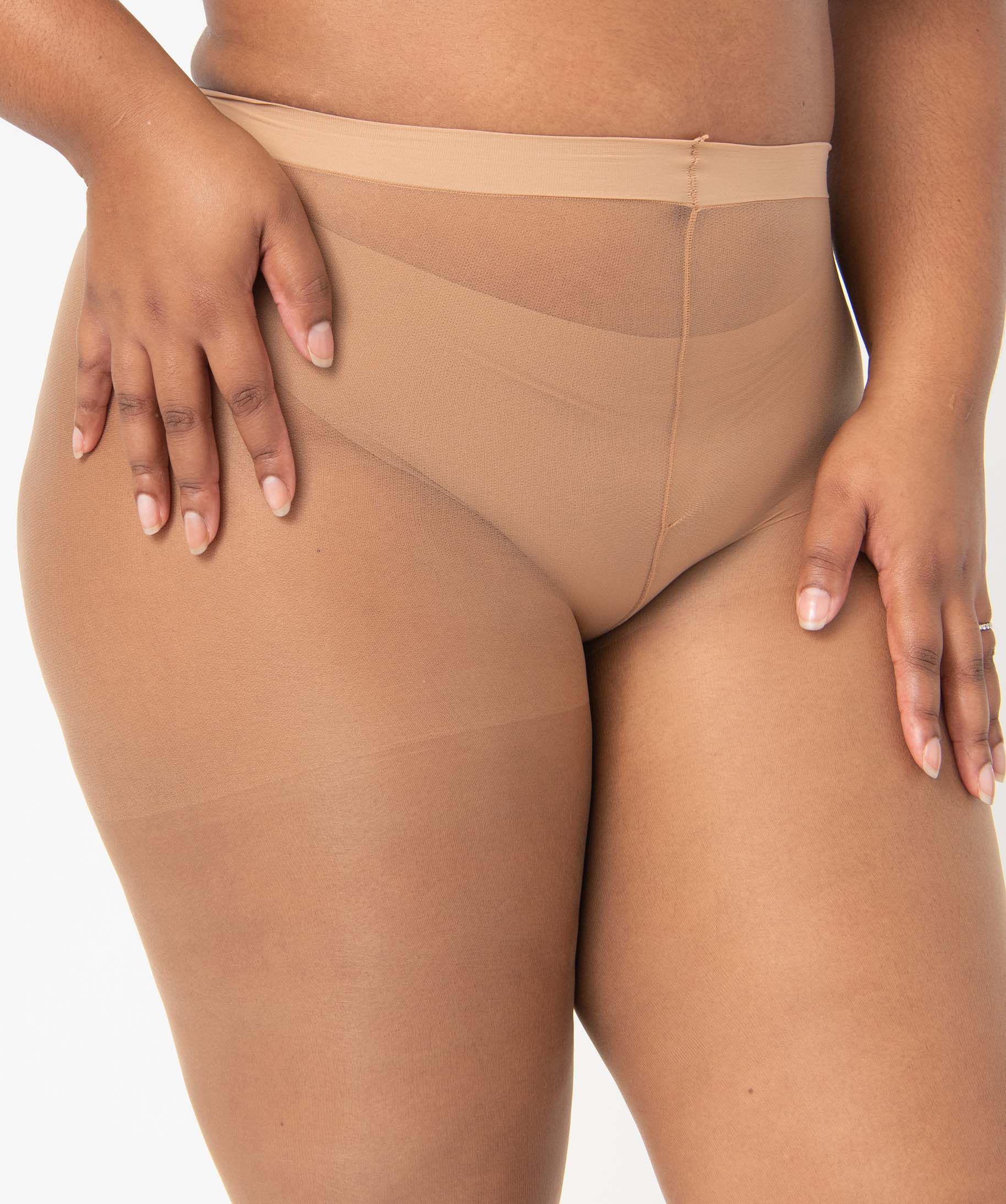 Collant pour femme en voile résistant qui ne file pas 20D beige | GEMO