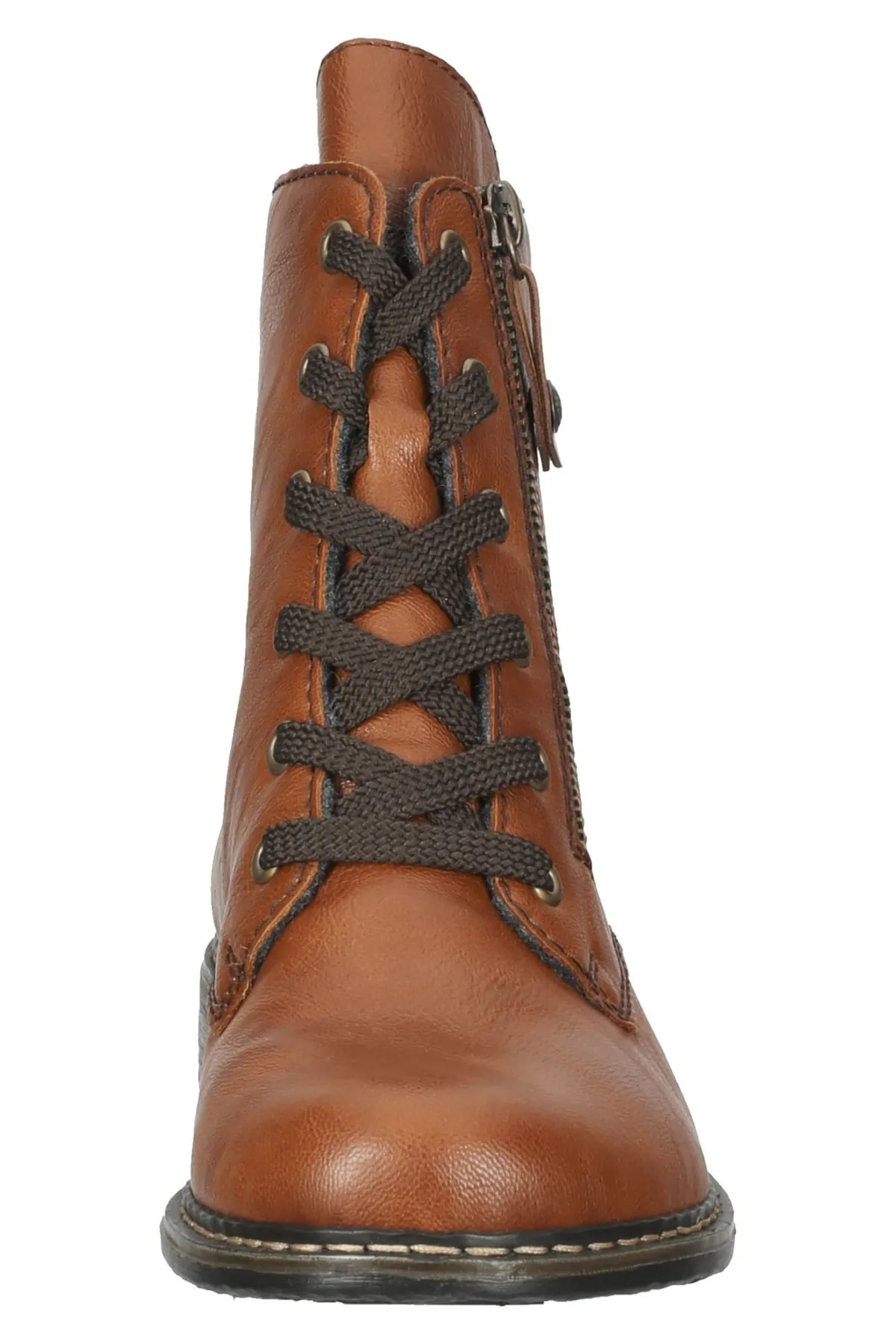 Rieker  Stiefelette - Braun - Blockabsatz