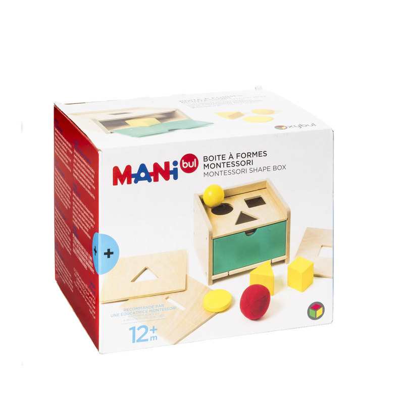 Boite à formes Montessori Oxybul