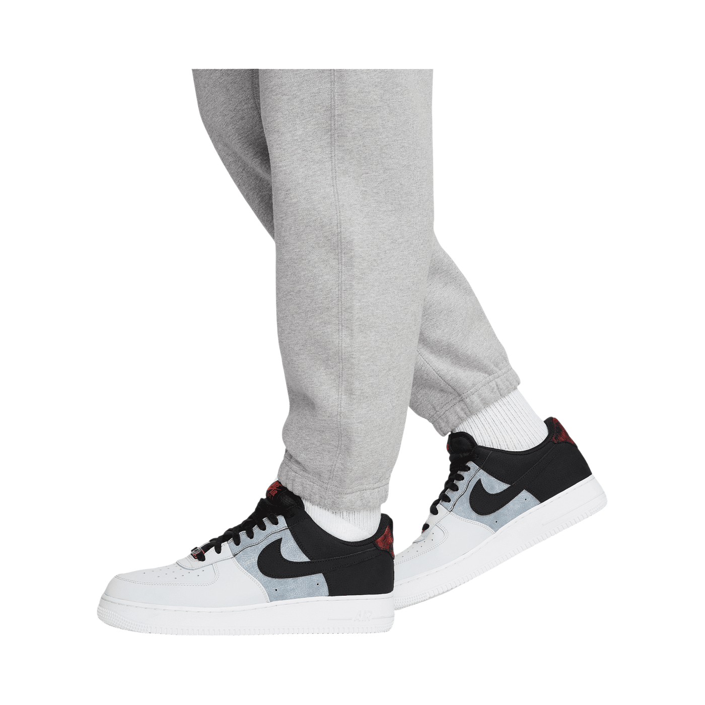 Nike Fleece Solo Swoosh Jogginghose Grau F063