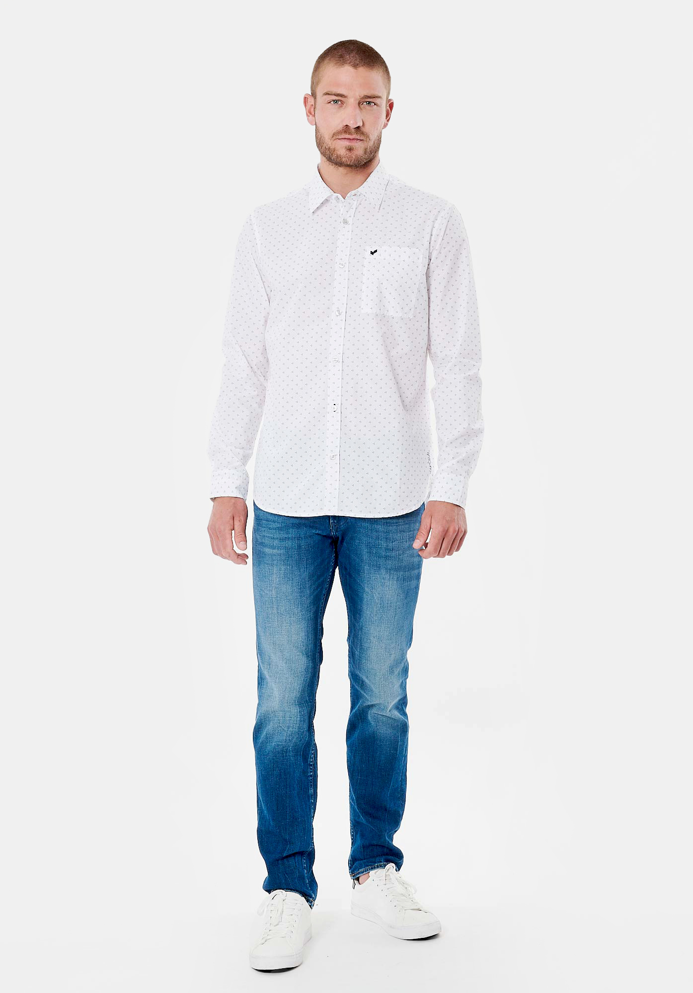 CHARL  Chemise blanche homme 100% coton bio
