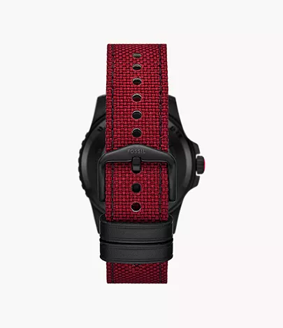 Fossil Uhr Marvel x Fossil DEADPOOL Automatikwerk Limited Edition