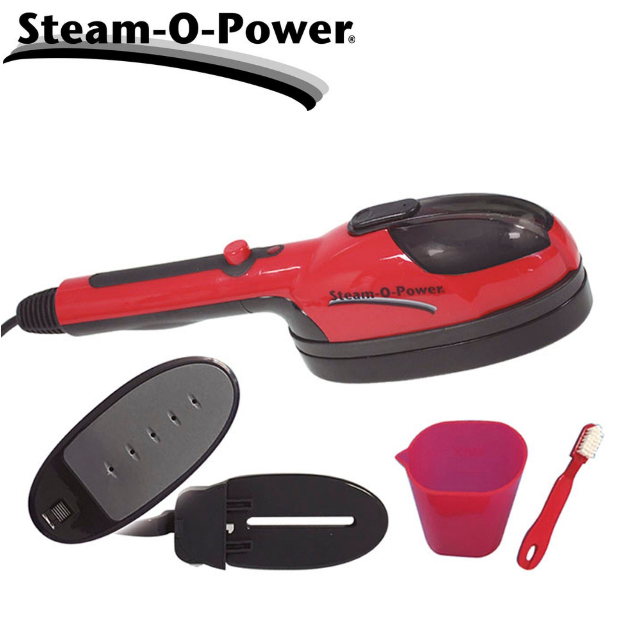 Best Direct® Dampfbürste Steam-O-Power 2 in 1, 770 W, Bügeleisen & Dampfglätter, leicht und kompakt ideal für die Reise