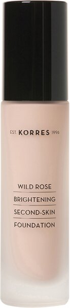 KORRES Wild Rose Brightening Second Skin Flüssige Foundation