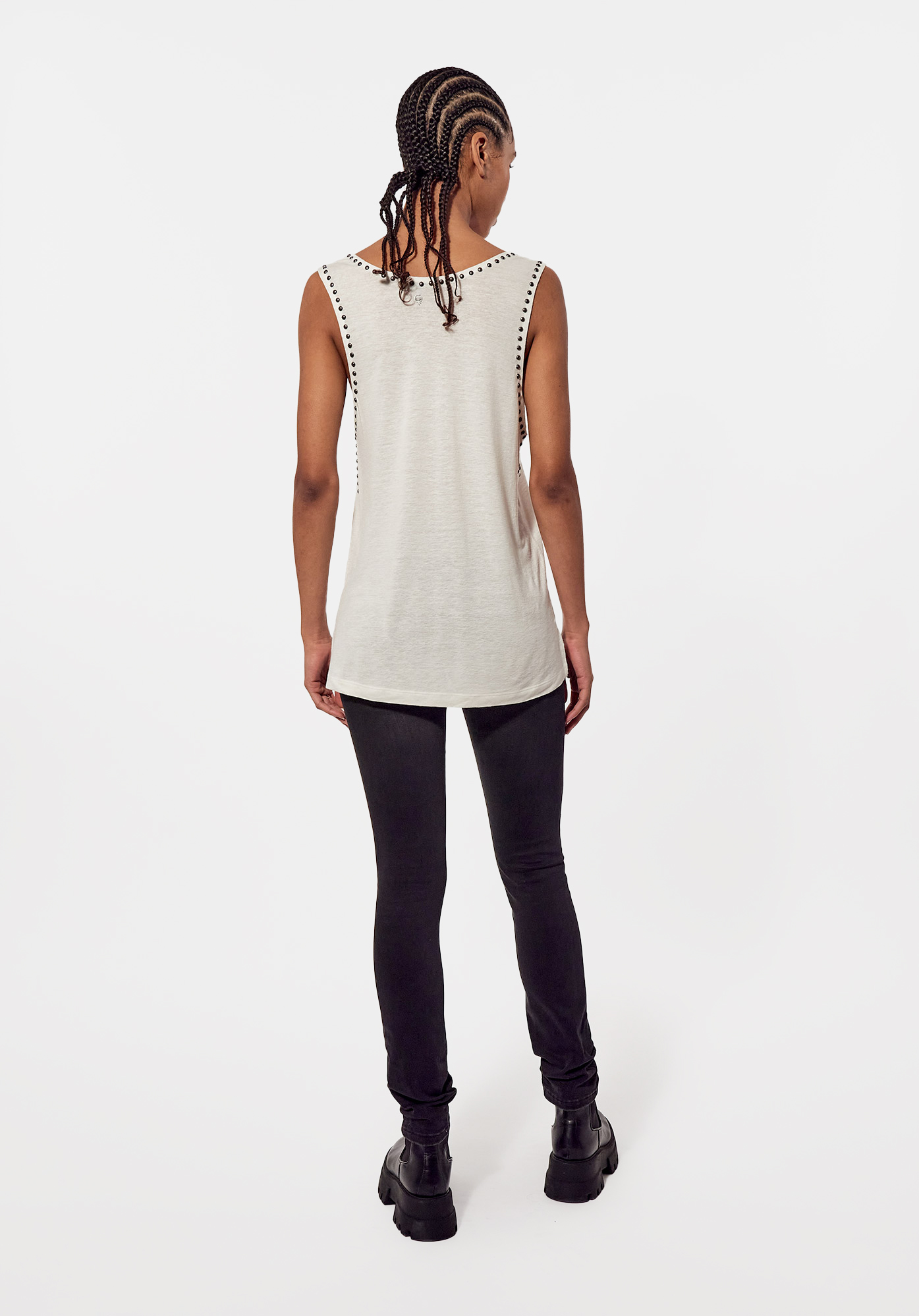 KEBAR  Débardeur blanc Femme