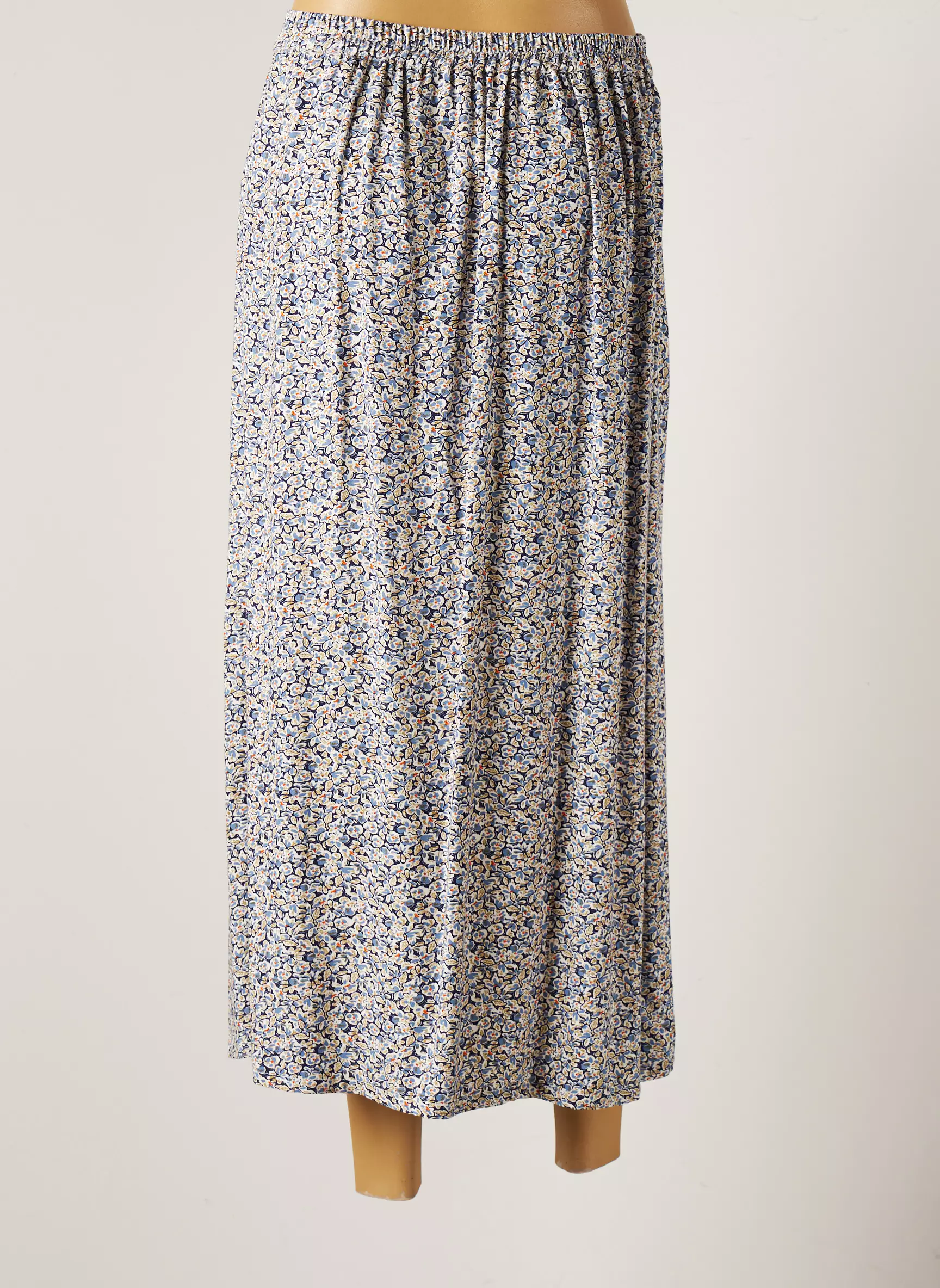 C Est Beau La Vie Jupes Longues Femme couleur bleu