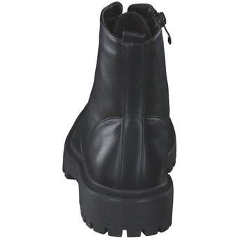 smiling for feet Schnür Boots in schwarz