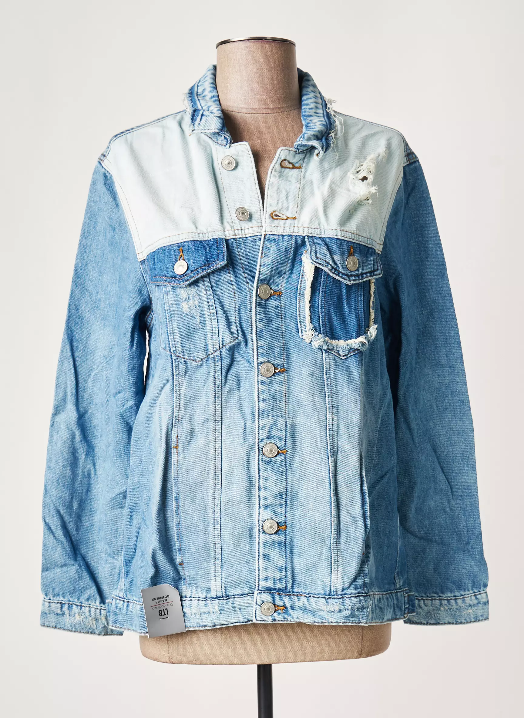 Ltb Vestesenjean Femme couleur bleu