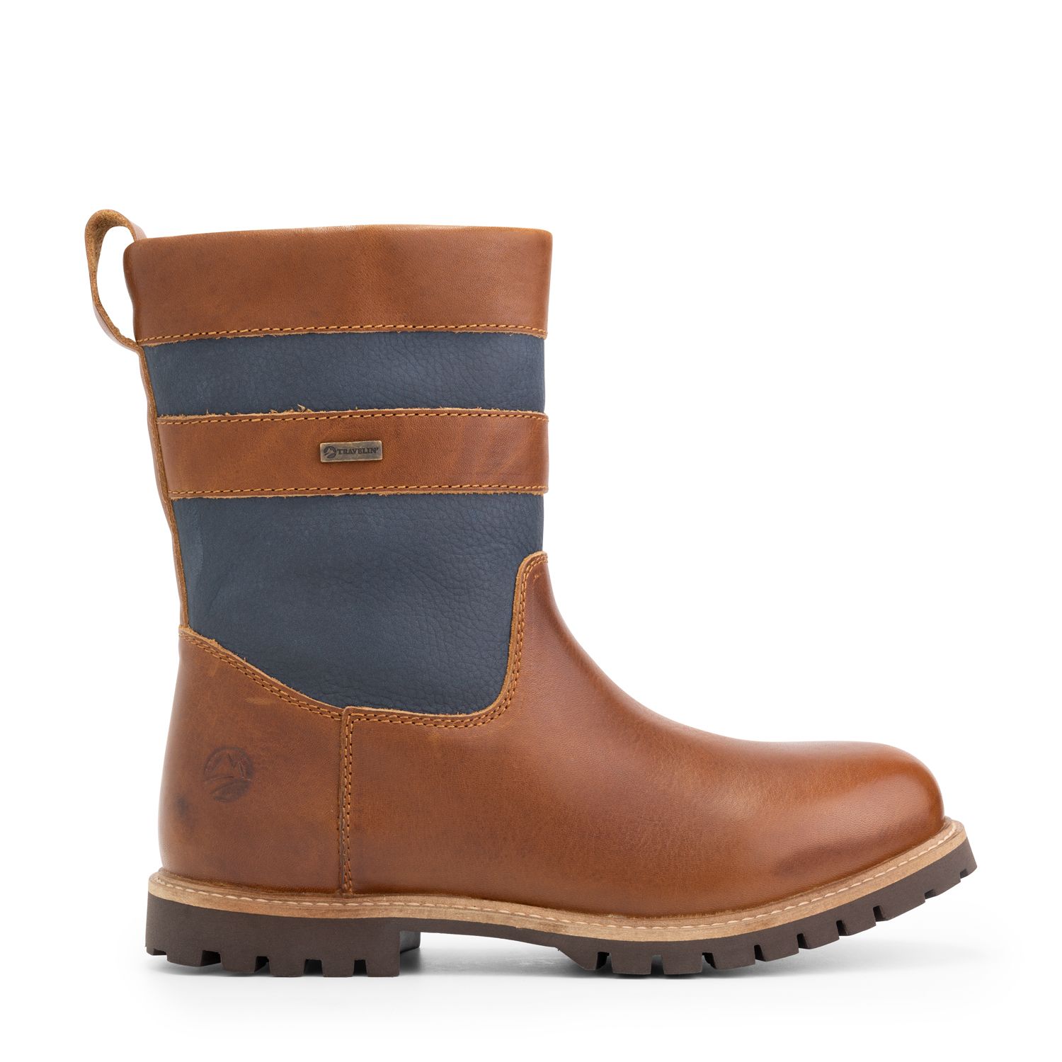 Travelin' Tallinn blaue Herren Outdoorstiefel