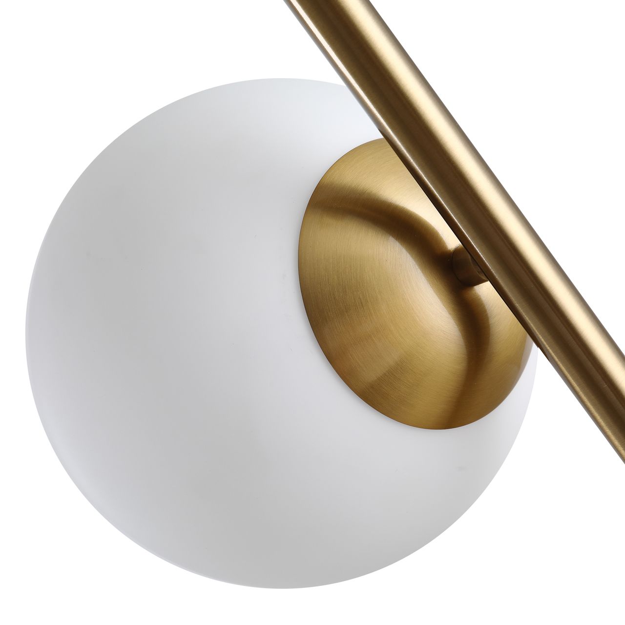 HOMCOM Stehlampe Stehleuchte Standleuchte 2-teiliger Glas-Lampenschirm StahlGlas